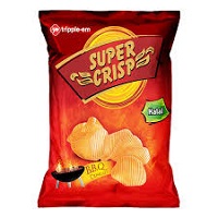 Super Crisp Potato Chips Party Pack 57gm